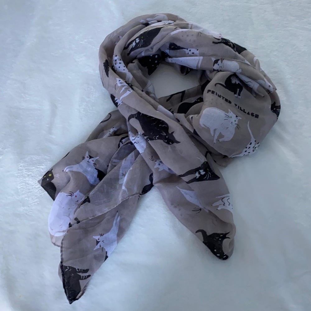 PRINTED VILLAGE Scarf